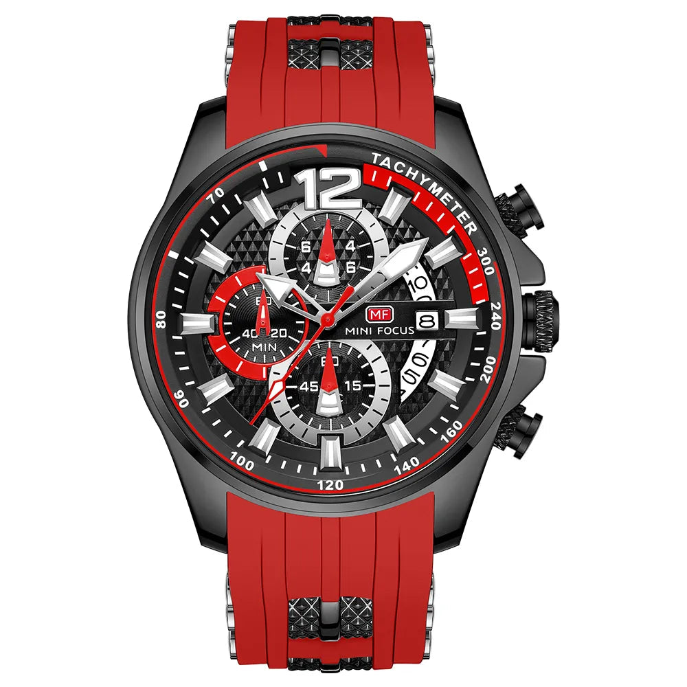 Relogio Masculino waterproof Silcon Luxury watch 2