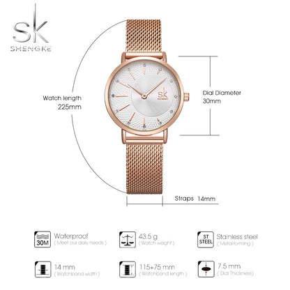 Luxury Stainless Steel Casual Watch 6