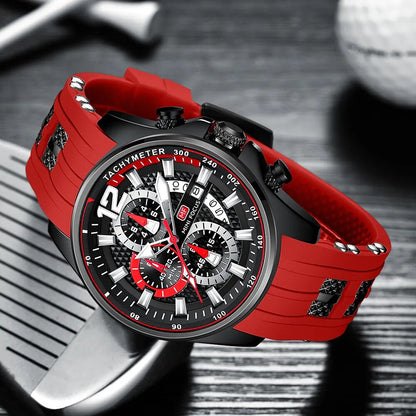 Relogio Masculino waterproof Silcon Luxury watch 4