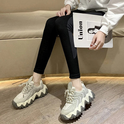 New Spring Thick-soled Sponge Women Sneaker 5