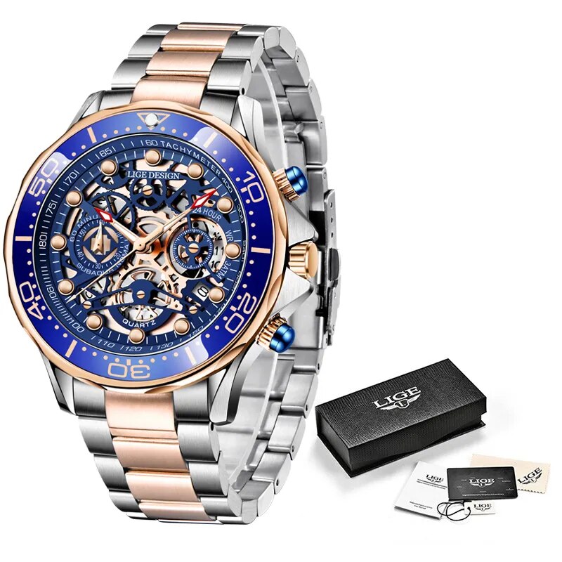 Relogio Masculino Masterpiece watch 6